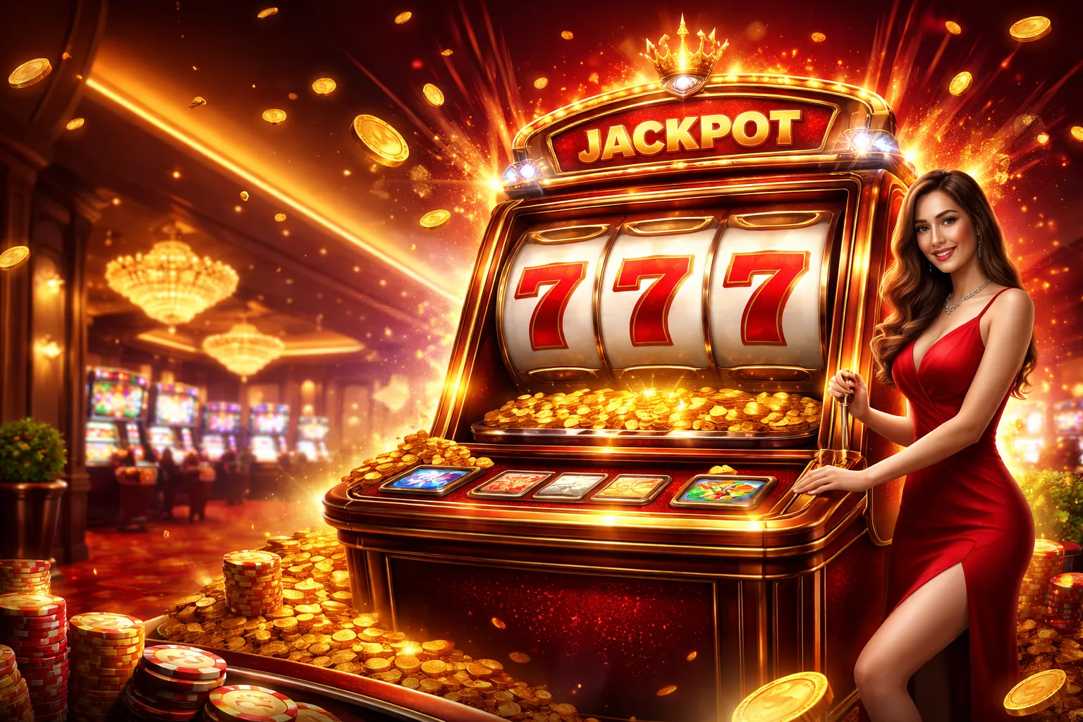 Hình ảnh chính trò chơi nổ hũ và slot games trên ga65 android